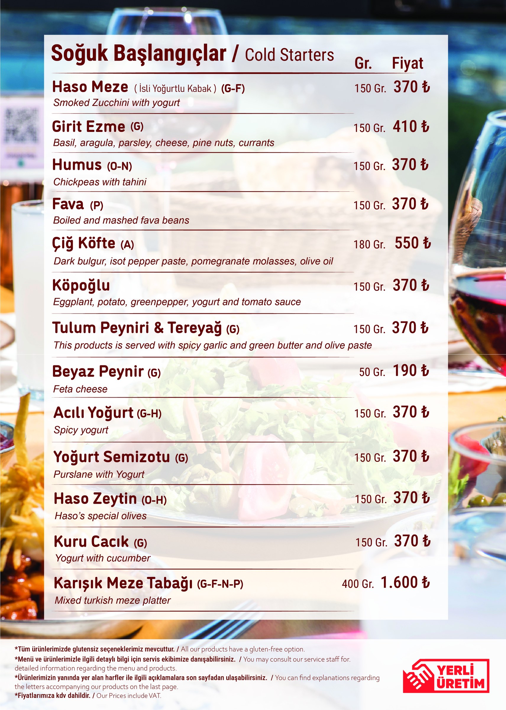 Haso Ocakbaşı menüsü sayfa 3