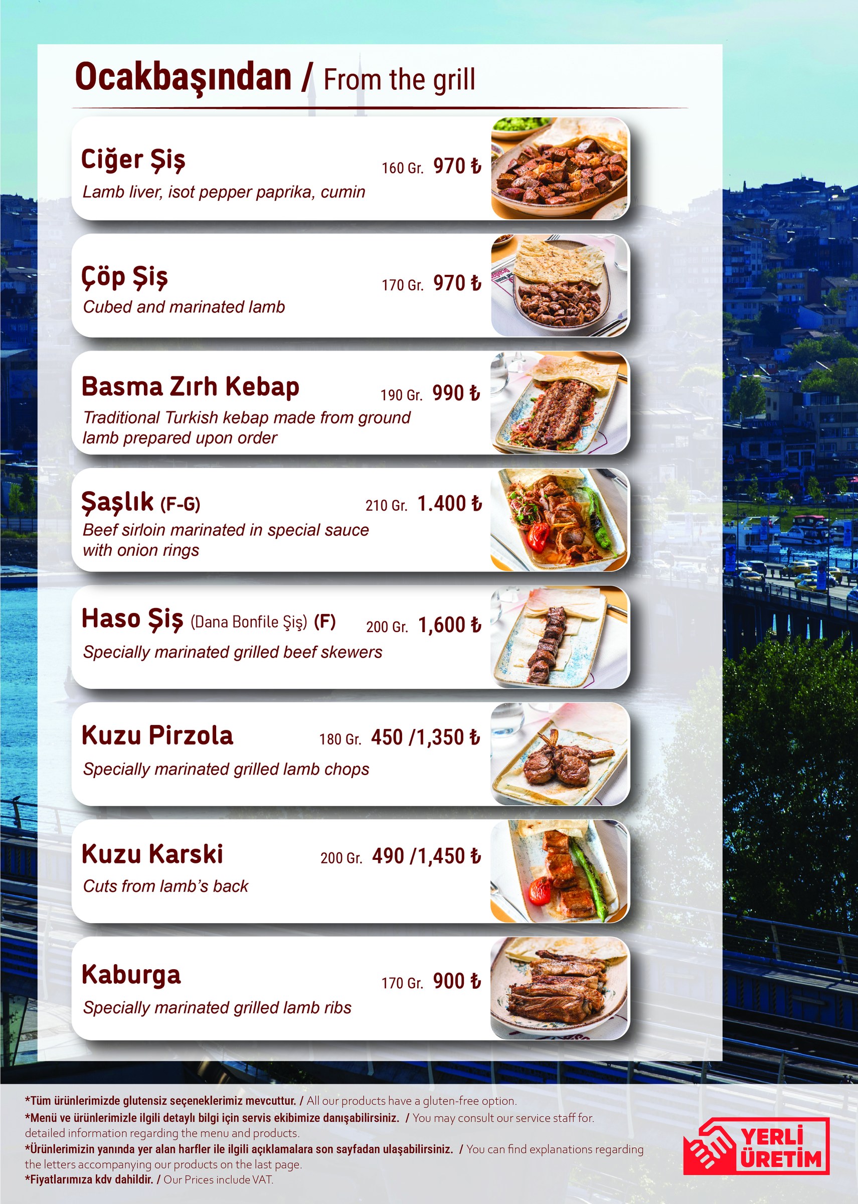Haso Ocakbaşı menüsü sayfa 8
