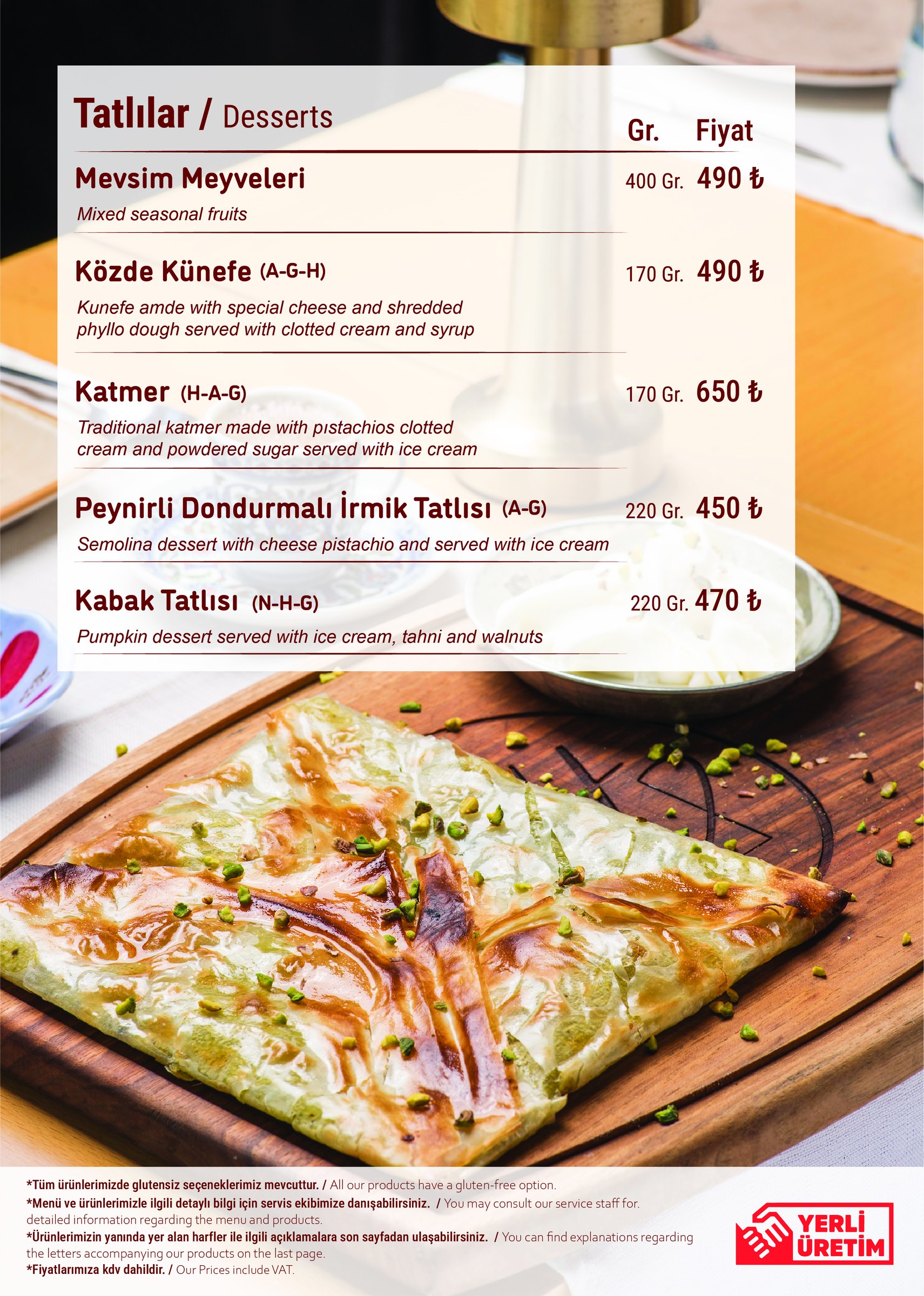 Haso Ocakbaşı menüsü sayfa 12